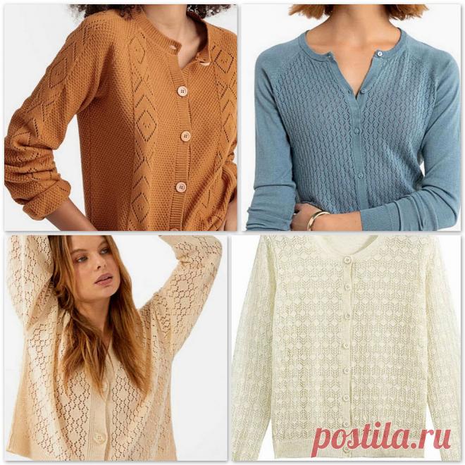 Хоть кофтой назови, хоть кардиганом, а суть одна — красивая и практичная вещь. Модели с описанием и схемами | Paradosik_Handmade | Яндекс Дзен