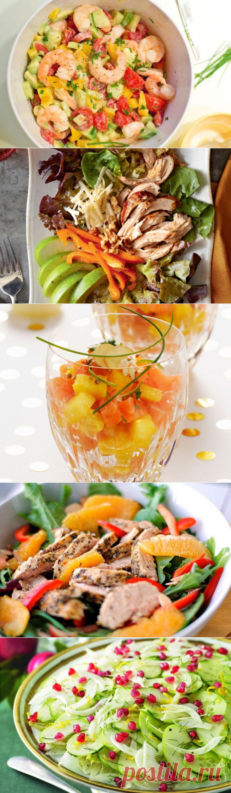 8 вкуснейших салатов, которые так и просятся на новогодний стол