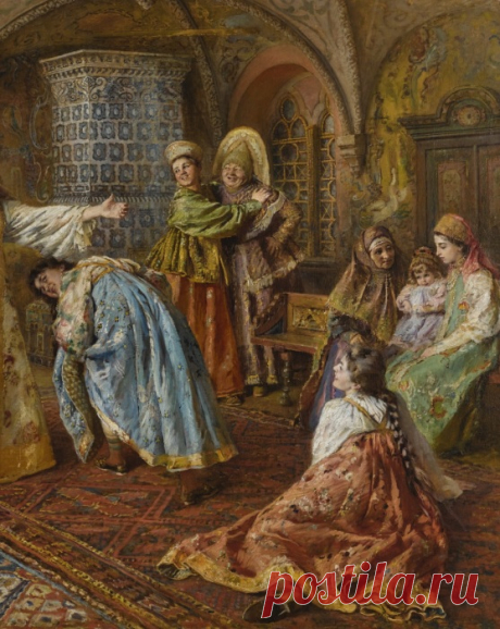 «Игра в жмурки» Маковского: Чем покоряет шедевр, проданный на торгах Sotheby’s за миллионы | VestiNewsRF.Ru