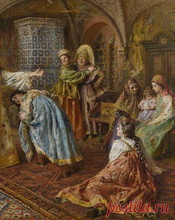 «Игра в жмурки» Маковского: Чем покоряет шедевр, проданный на торгах Sotheby’s за миллионы | VestiNewsRF.Ru