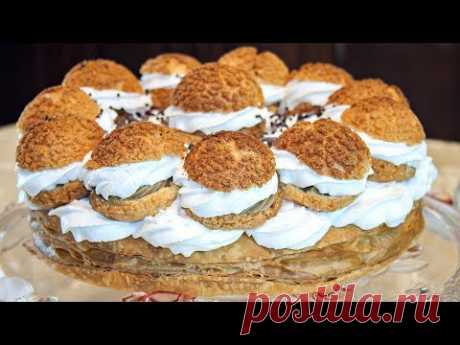 Торт «Сент-Оноре» (Saint Honore) пошаговый рецепт вкусного французского торта! – Коллекция Рецептов