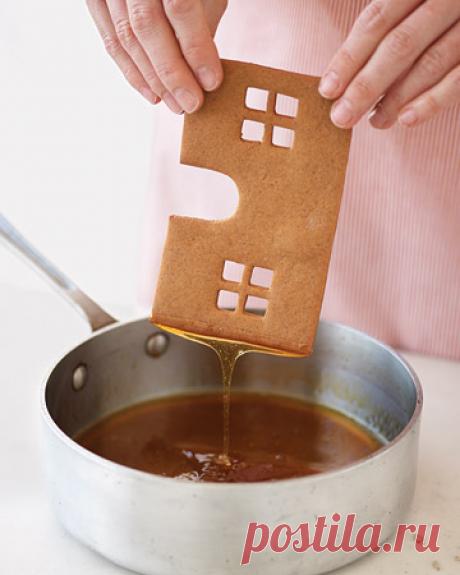 Новогодний пряничный домик