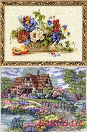 Вышивка в три нити что это и как определиться с цветовой палитрой