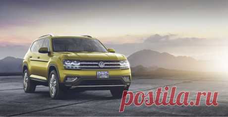 Новый семиместный кроссовер Volkswagen Atlas представлен официально - UINCAR