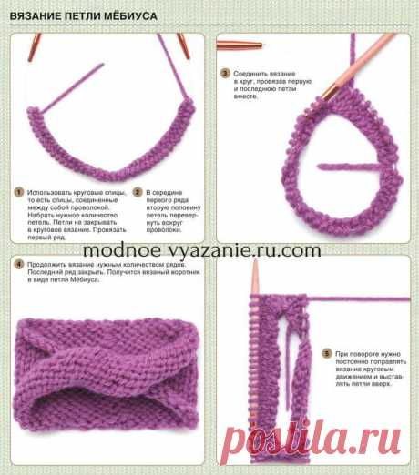 Вязаная спицами перекрученная шапка от Wiliams Cloche - Klubok - Modnoe Vyazanie.ru.com