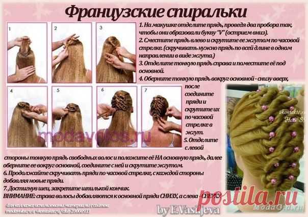 французские спиральки