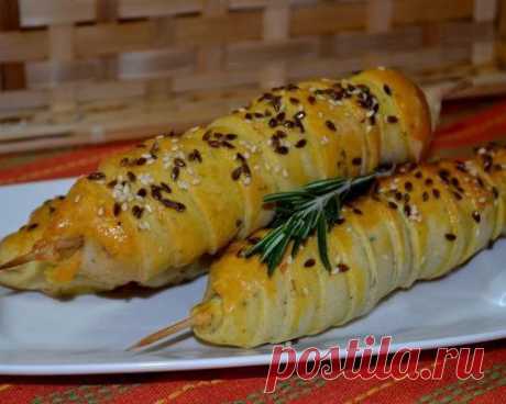 Закусочные шашлычки в тесте
