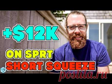 +$12k on SPRT Short Squeeze | Recap by Ross Cameron
