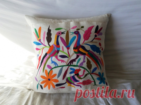 Funda de cojin decorativo otomi Diferentes figuras a elegir - Etsy Chile