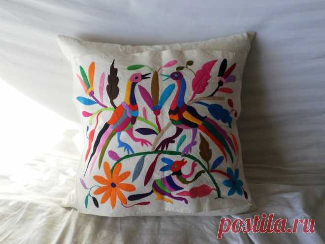 Funda de cojin decorativo otomi Diferentes figuras a elegir - Etsy Chile