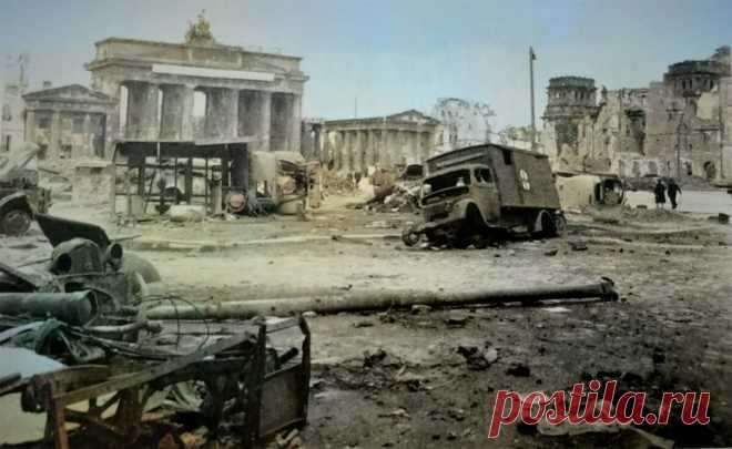 Как в 1945 году Германия применяла тактику «выжженной земли» на своей территории | Как это было? | Дзен