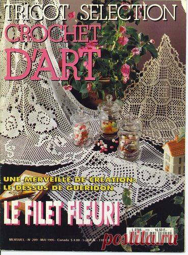 Tricot Selection Crochet d'Art 209,217