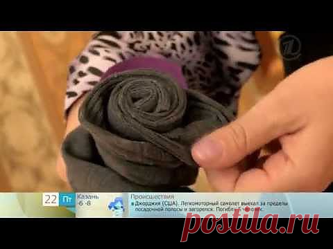 Розы из носков и носочков. Мастер-классы + видео | Домохозяйка