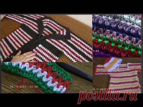 Новичкам Узор для пледа, свитера, подушки, кардигана, коврика