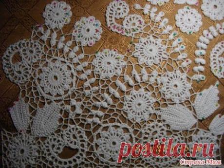 Ирландское кружево для начинающих. МК Светланы Заец