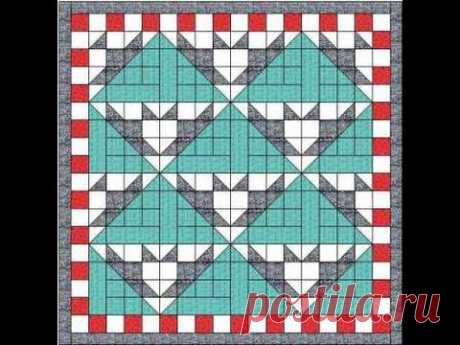 Ships at Sea Quilt Pattern Video