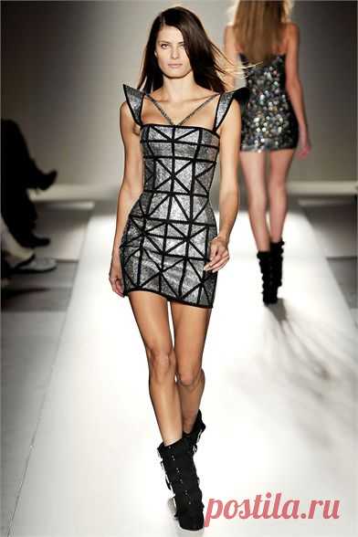 мини платье