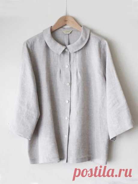 Casual Long Sleeve Round Neck Plus Size Tops