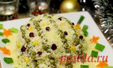 Салат «Сугроб» с крабовыми палочками, рецепт с фото — Вкусо.ру