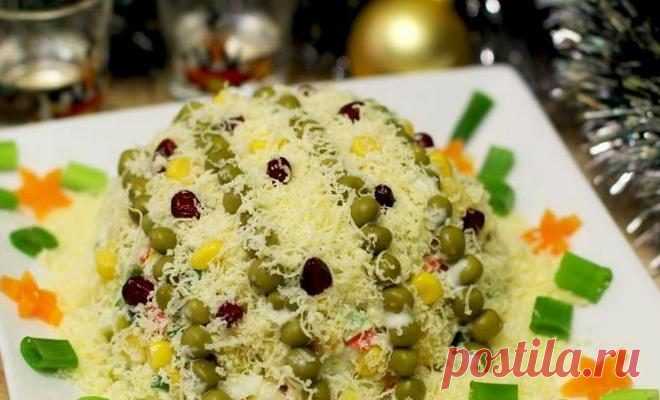 Салат «Сугроб» с крабовыми палочками, рецепт с фото — Вкусо.ру