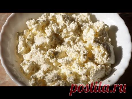 КАК ПРИГОТОВИТЬ ТВОРОГ, 3 способа