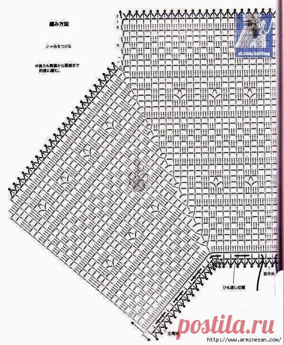 МК схема вязания крючком ворота поло — Яндекс: нашёлся 1 млн результатов