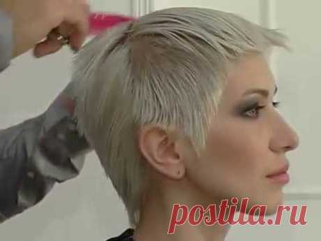 №1 Видео урок, стрижка коротких волос.Video tutorial, haircut short hair