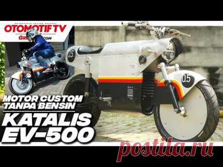 Katalis EV-500 Motor Listrik Custom Ala Pesawat Tempur Perang Dunia Kedua | Otomotif TV