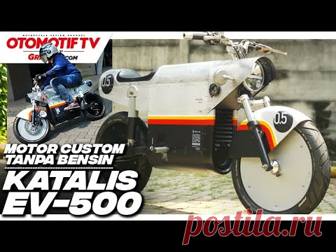 Katalis EV-500 Motor Listrik Custom Ala Pesawat Tempur Perang Dunia Kedua | Otomotif TV