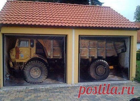 СОСЕД ПОКРАСИЛ ВОРОТА...