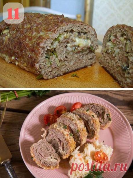 11 простых рецептов рулетов из фарша — MOJAKUHNJA.ru