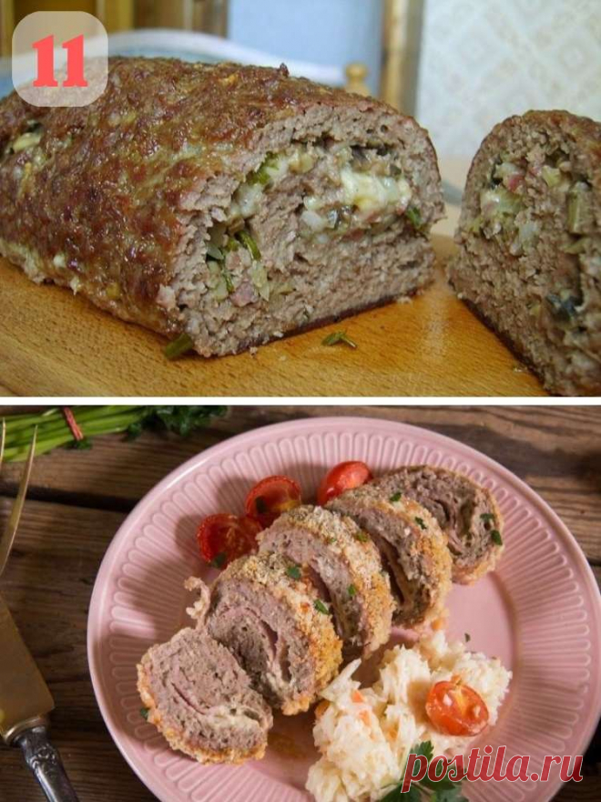 11 простых рецептов рулетов из фарша — MOJAKUHNJA.ru