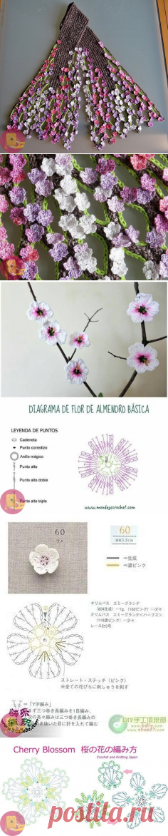 Изысканный шарфик — Сделай сам, идеи для творчества - DIY Ideas