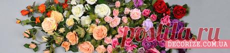 Искусственные розы для декора. Купить искусственные розы Киев, Одесса, Днепропетровск, Харьков, Львов.