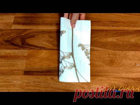 Отличная идея использовать обрезки обоев с пользой