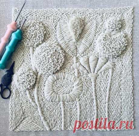 Пин на доске Punch needle projects