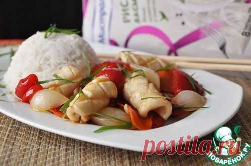 Кальмар с овощами по-китайски - кулинарный рецепт
