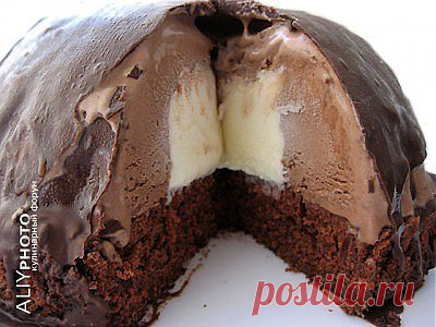 Шоколадная бомба (холодный десерт) : Десерты