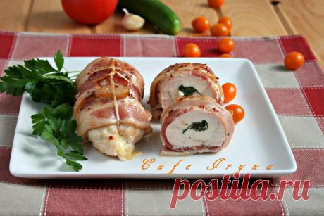 КУРИНЫЕ ГРУДКИ В БЕКОНЕ