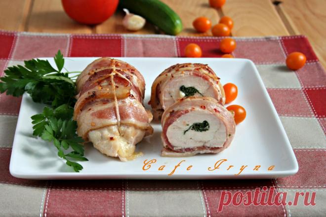 КУРИНЫЕ ГРУДКИ В БЕКОНЕ