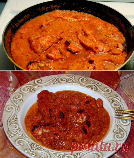 Пиле тандур с бутер сос / Butter chicken