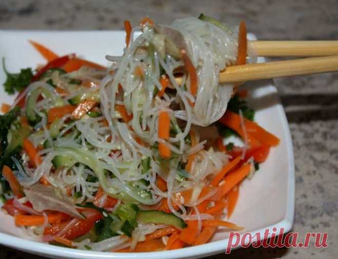 Фунчоза по-корейски (Чапхэ).