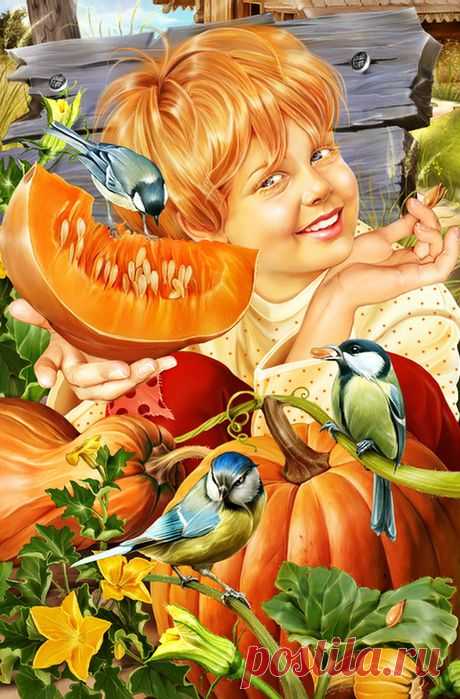 Чудесные иллюстратрации от Инны Кузубовой