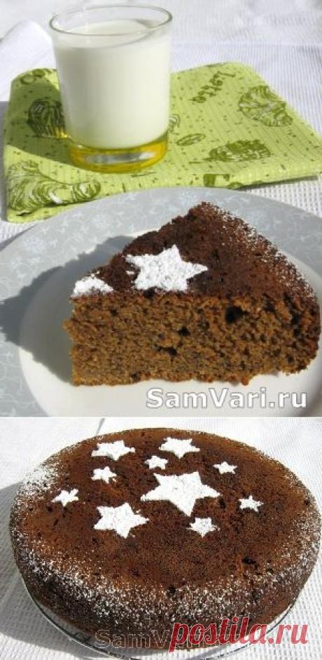 Необычный пирог (с финиками, кардамоном и ржаной мукой). Рецепт с фото.