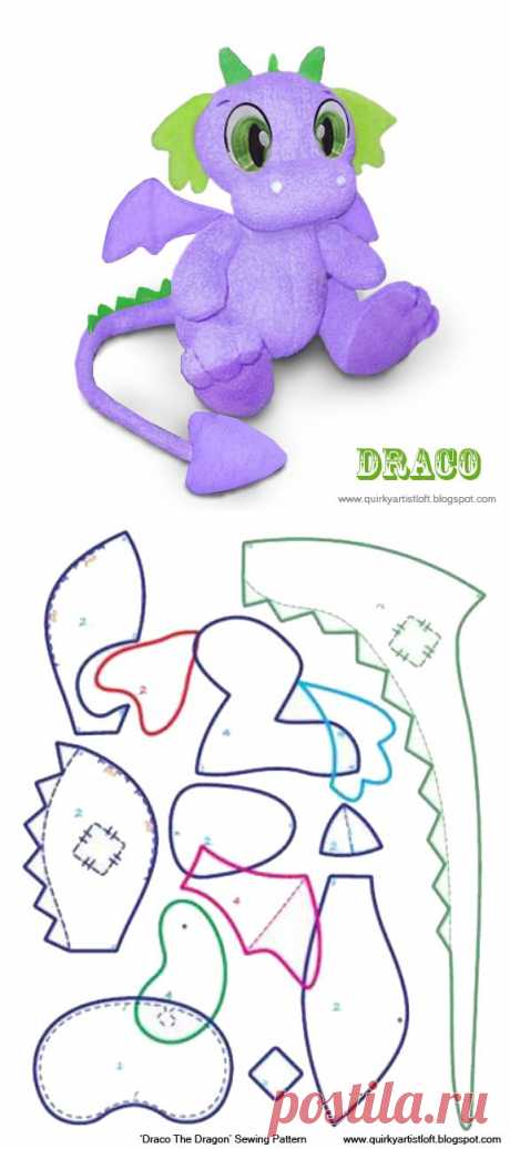 Quirky Исполнитель Лофт: Бесплатный шаблон: Драко Dragon