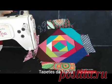 APROVEITANDO RETALHOS #tapetecolorido E TIRANDO DÚVIDA DE ACABAMENTO PASSO A PASSO