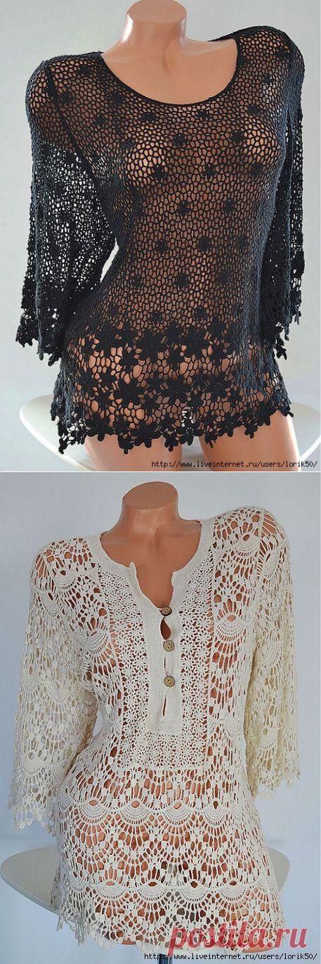 Шикарные туники - для вдохновения