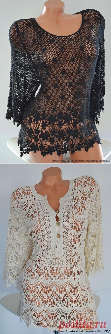 Шикарные туники - для вдохновения