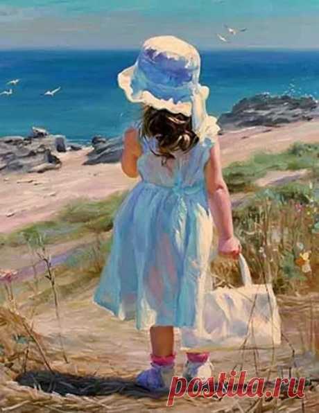 ДЕТКИ BABES – Google+
"Девочка у моря"-VladimirVolegov