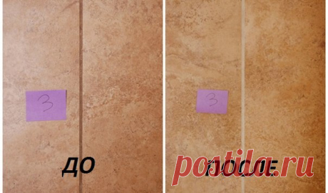 Как быстро очистить швы между кафельной плиткой